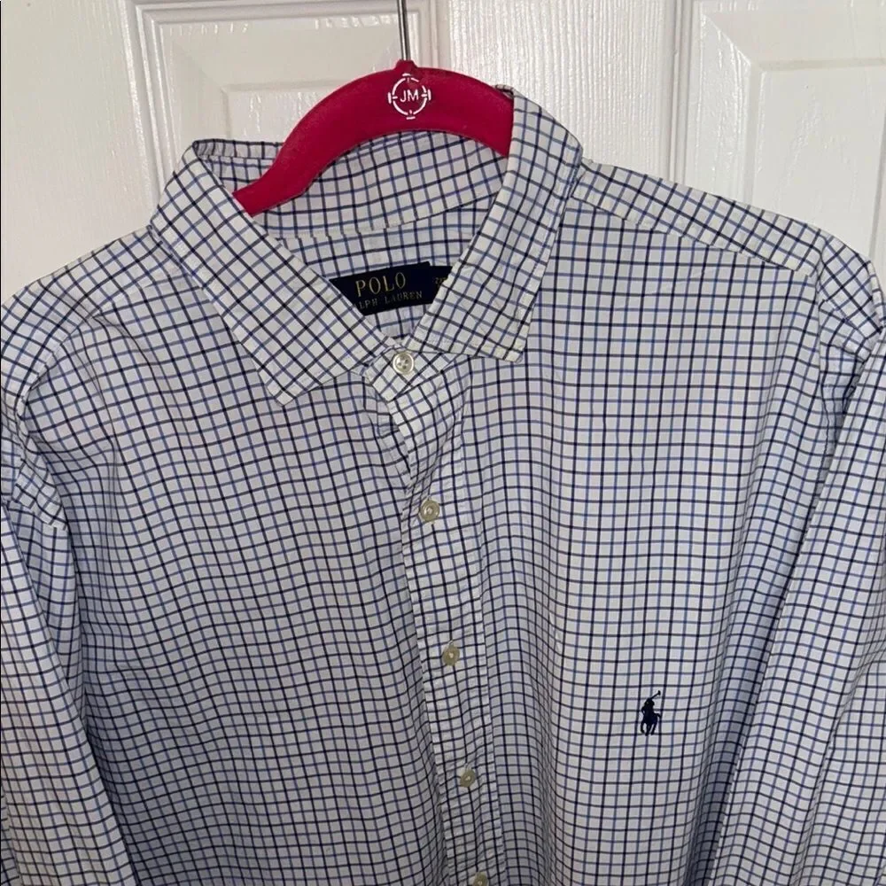 Men's Blue Checkered Shirt